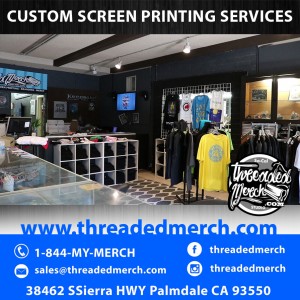 Threaded Merch Design & Screen Print Shop 
